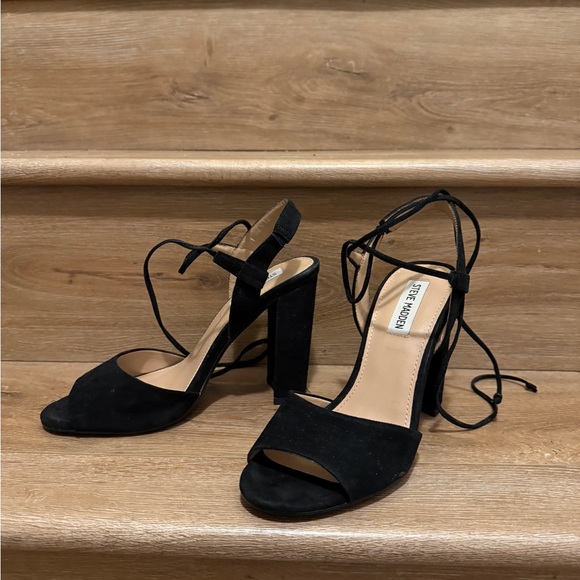 Steve Madden Strappy Wedge Heels - Picture 2 of 4